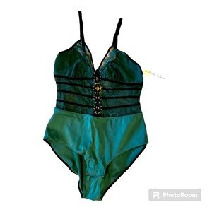 Thistle & Spire Constellation Body Suit, Emerald Green